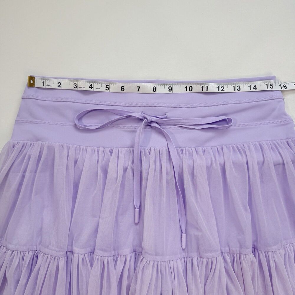 POPFLEX Pirouette Skort Mini Skirt 1X Digital Lavender Taylor Swift Coquette - Picture 10 of 10